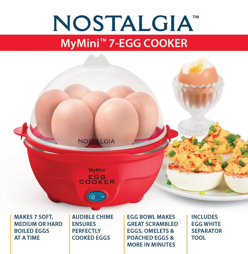 MyMini Premium 7-Egg Cooker, Teal J843