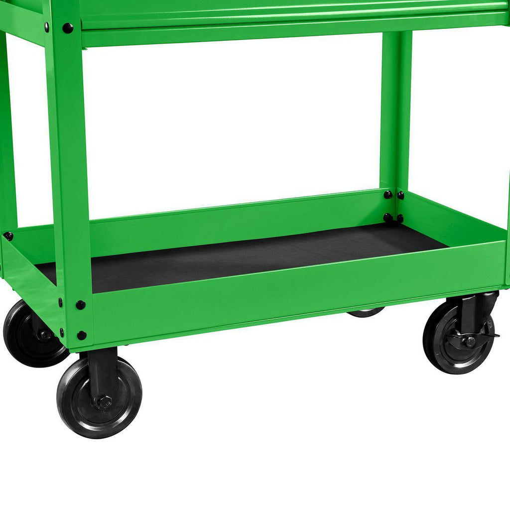 U.S. GENERAL 30 in. 4-Drawer Tech Cart, Red Y546116