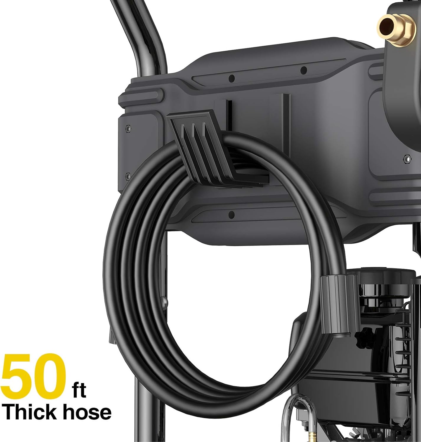BLUBERY 3500PSI Gas Pressure Washer, 2.6GPM, 50FT Hose A481032
