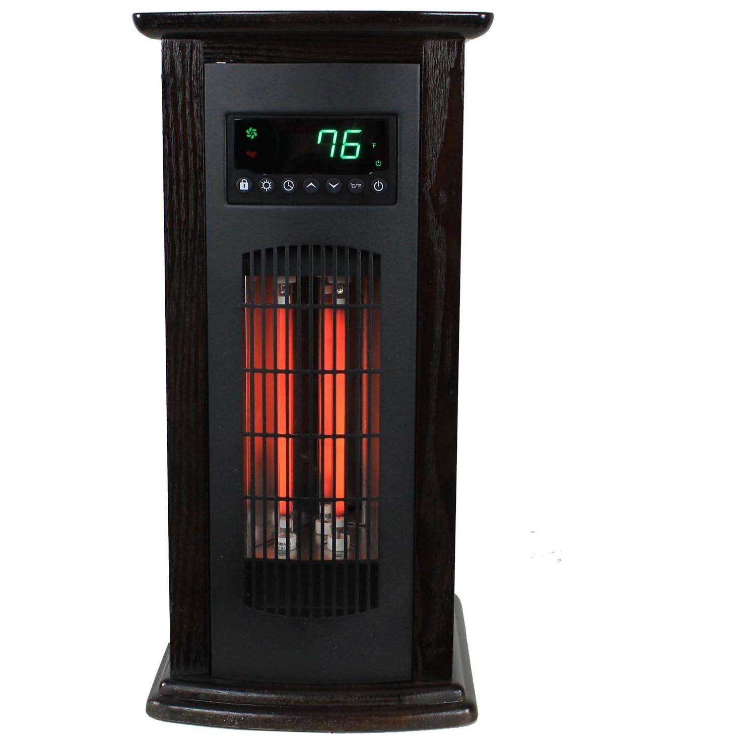 Lifesmart LifePro 3 Element Electric Infrared Quartz Tower Heater (Pair) P1780
