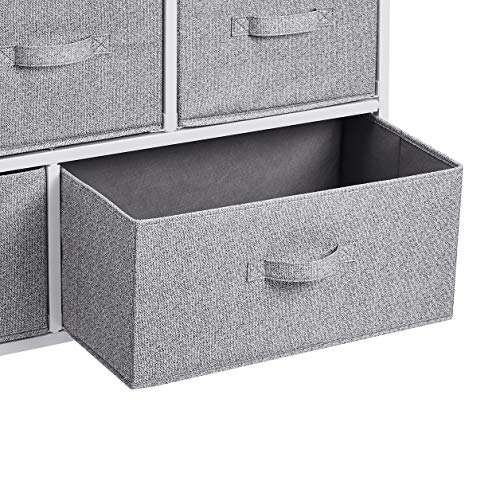 Amazon Basics Extra Wide 5-Drawer Fabric Storage Organizer, Bronze O570432