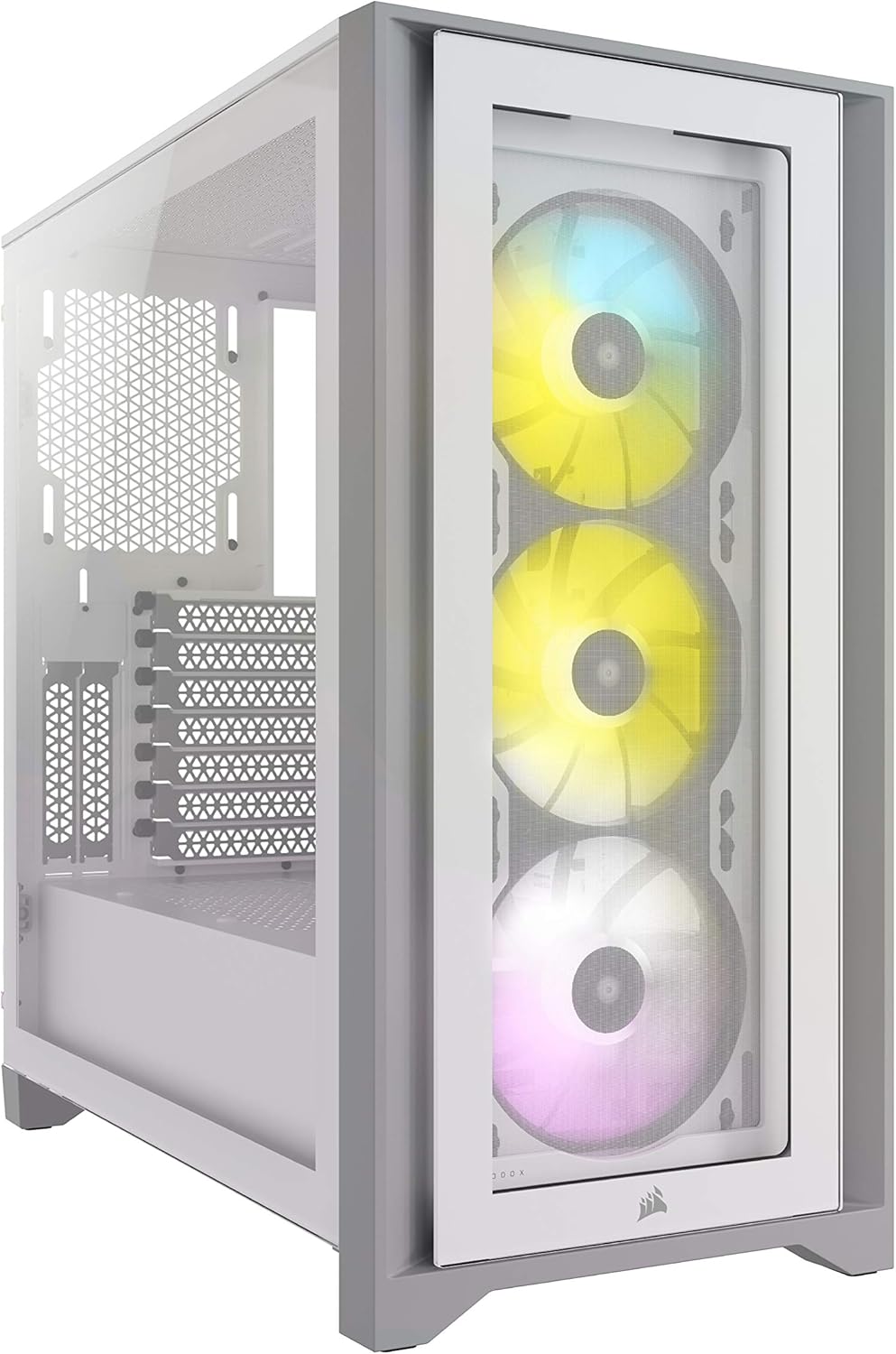 Corsair iCUE 4000X RGB Mid-Tower ATX PC Case, Black Z8577