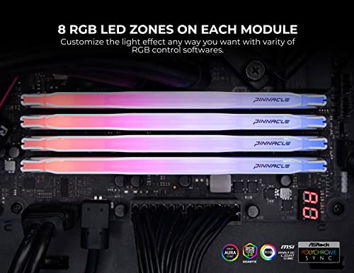 Timetec Pinnacle Konduit RGB 16GB (2x8GB) DDR4 3600MHz Desktop RAM V94003