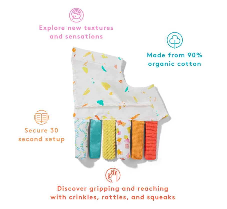 LOVEVERY The Play Gym Stage-Based Developmental Activity Mat for Baby to Toddler O91554