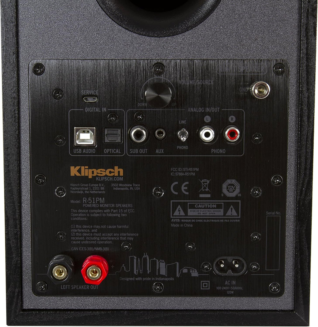 Klipsch R-51PM Powered Bluetooth Speaker C608779