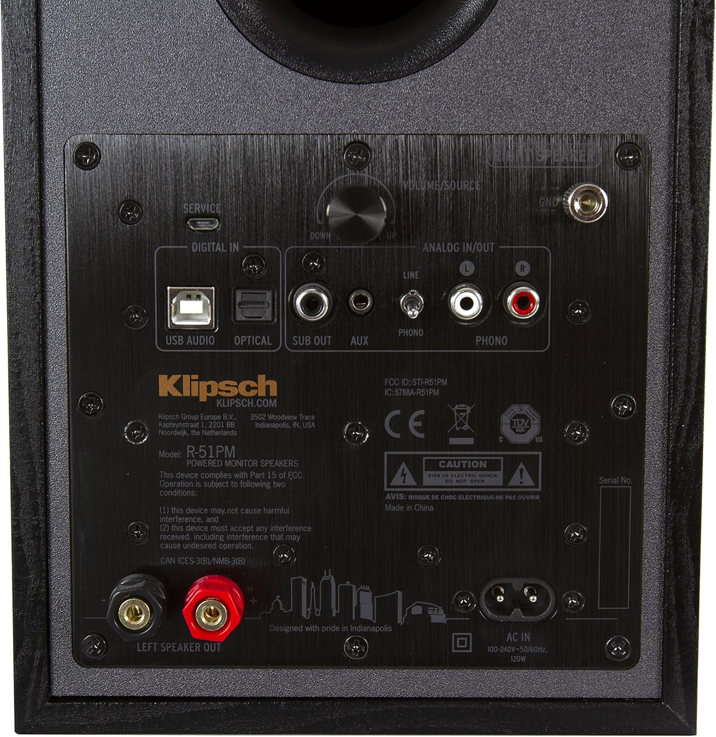Klipsch R-51PM Powered Bluetooth Speaker C608779