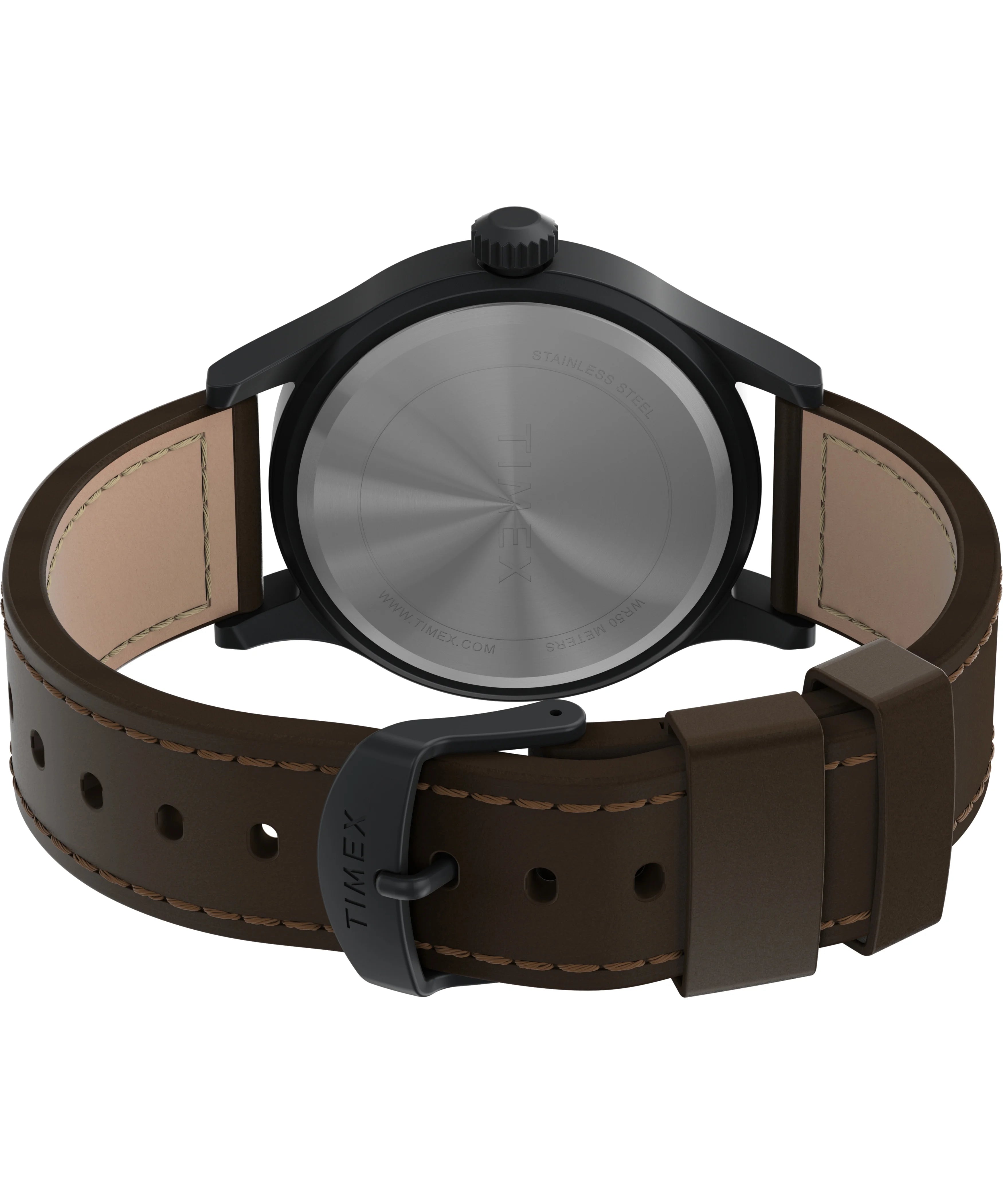 Timex Men's Expedition Brown Strap Watch G6796