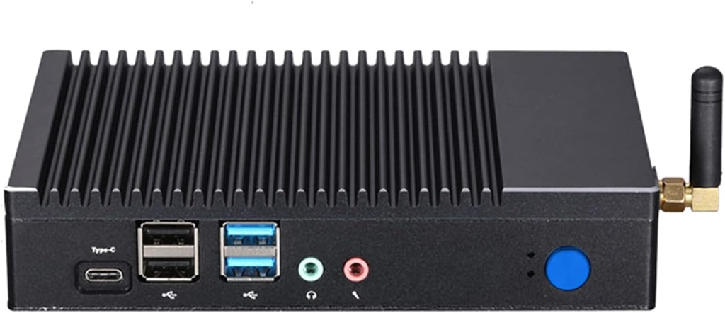 Fanless Mini PC Quad Core AMD A6 8G RAM 512G SSD R78401