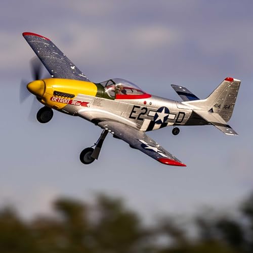 E-flite UMX P-51D Detroit Miss BNF Basic RC Airplane EFLU7350 E59462