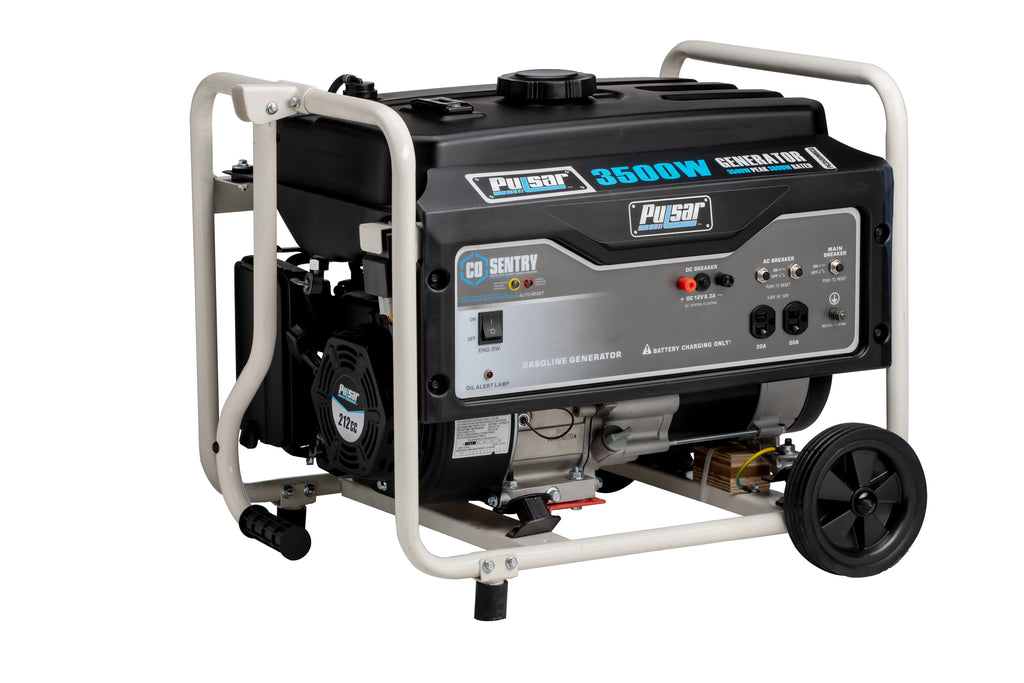 Pulsar 3500-Watt Gasoline Generator with CO Sentry G231387
