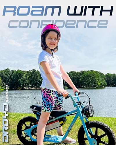 Droyd Weeler Electric Mini Bike for Kids, 200W Motor, 24V 8Ah Battery, Ages 6+ G9123