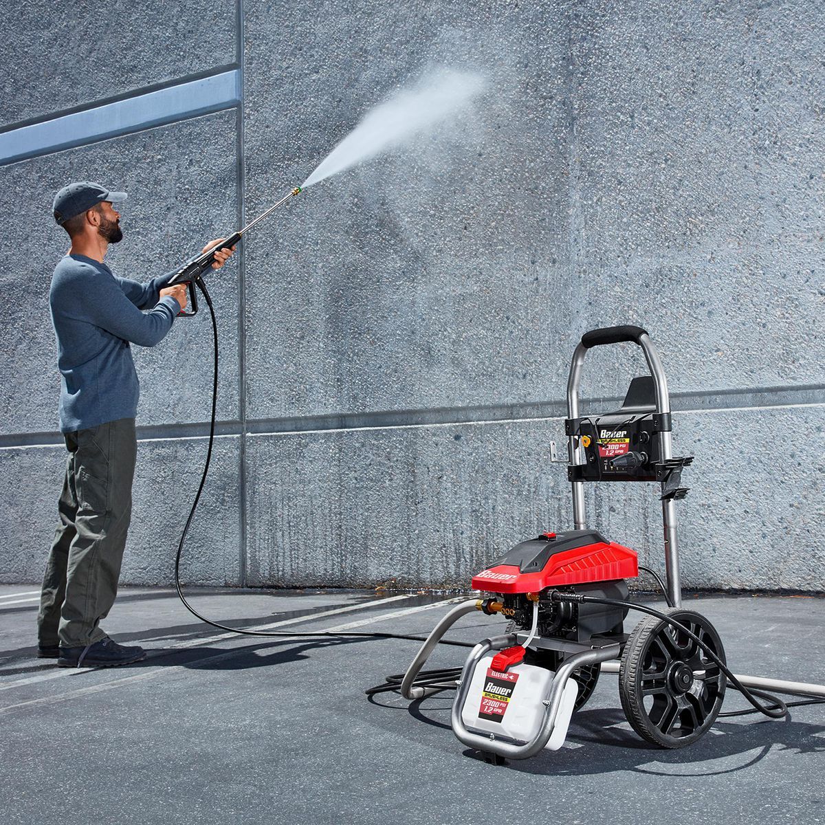 BAUER 2300 PSI Brushless Electric Pressure Washer I58992