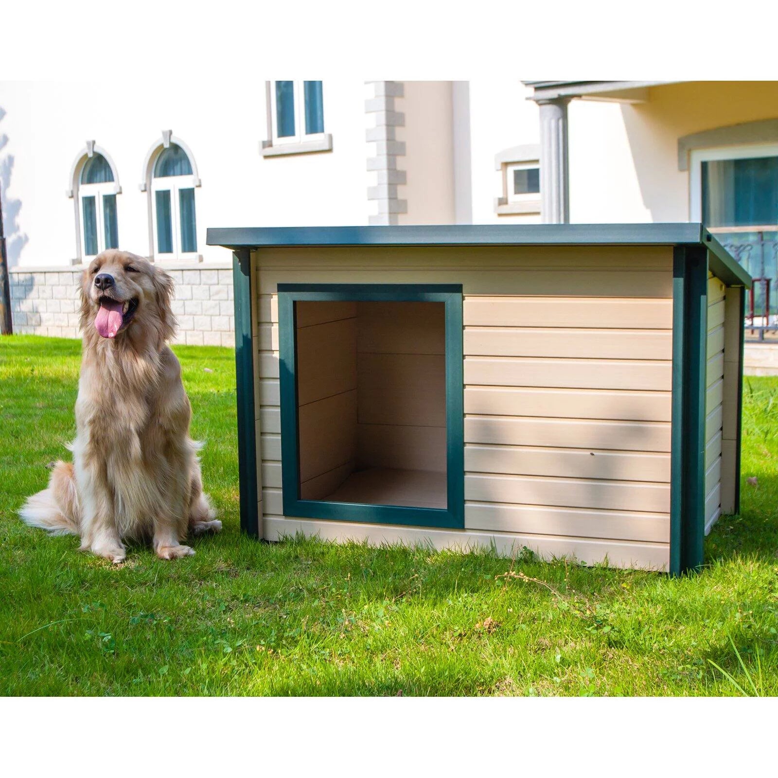 New Age Pet ECOFLEX Lodge Dog House, Extra Large Q38375