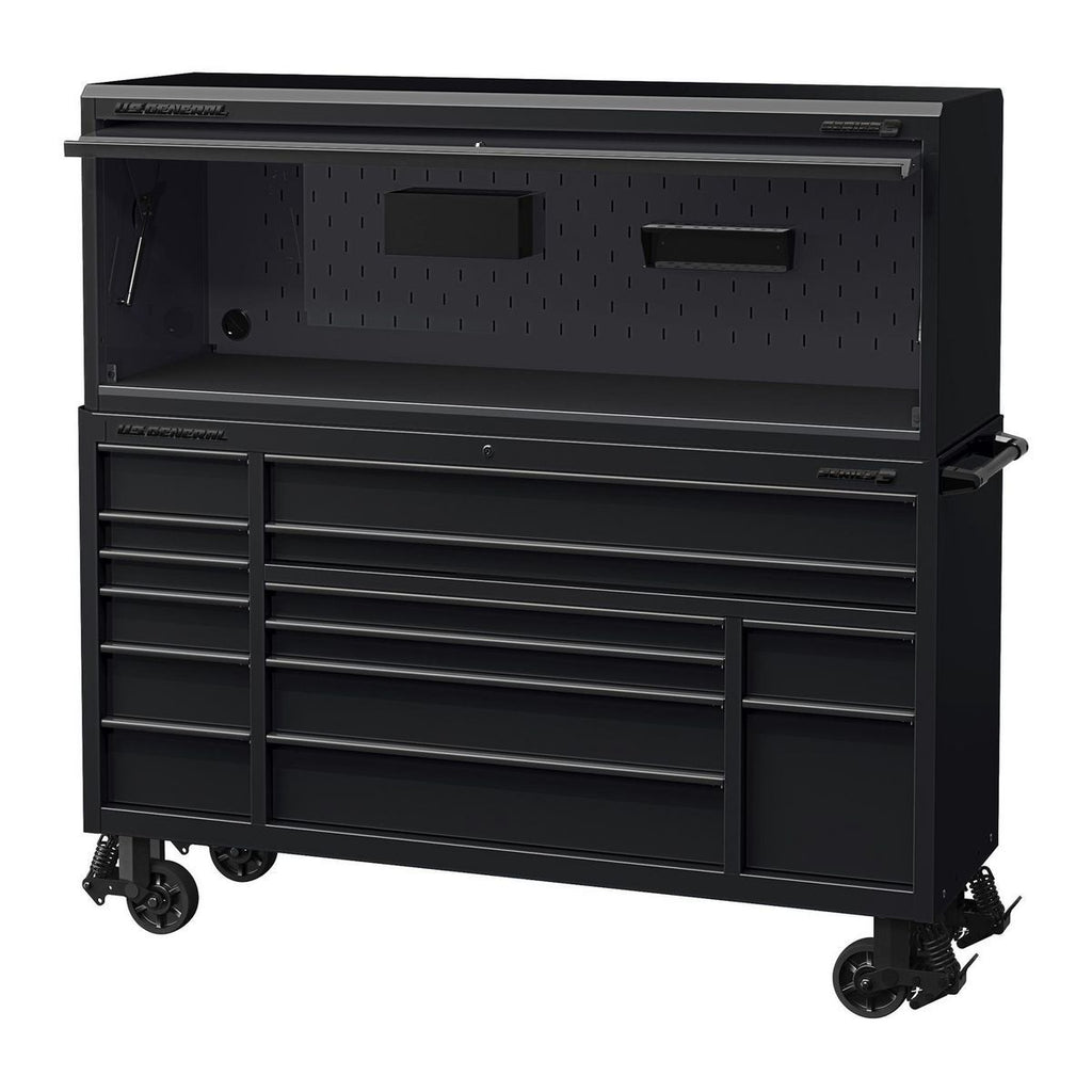 U.S. General 72 in. Triple-Bank Roll Cab, Series 3, Slate Gray V981709