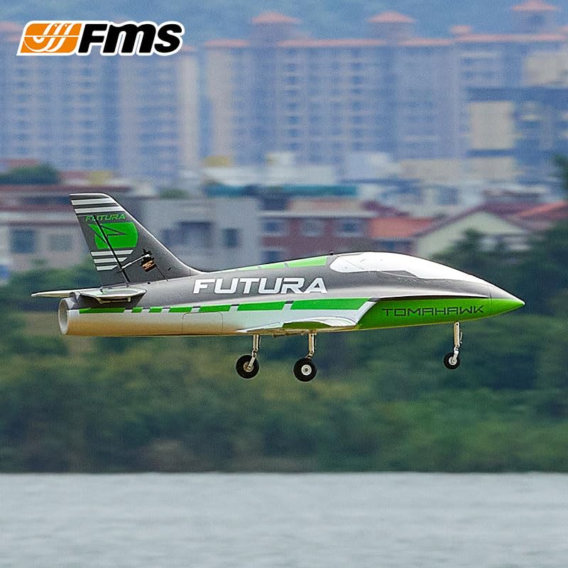 FMS RC Jets Futura 64MM EDF Sport Jet Green PNP G413549