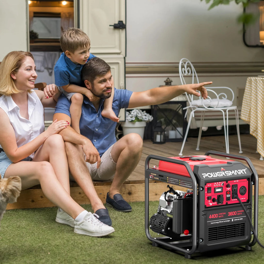 PowerSmart 4400-Watt Gas Generator for Home and Outdoor Use K7449