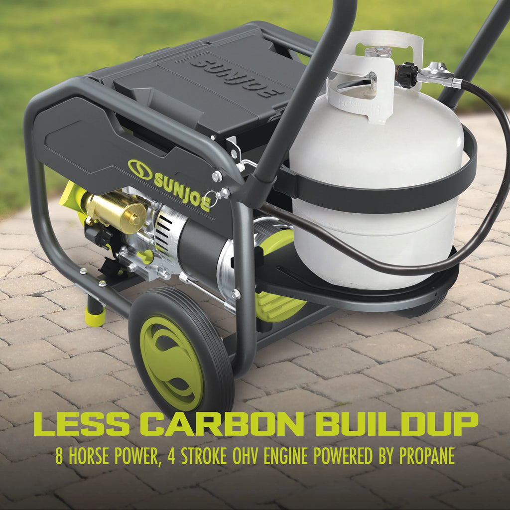 Power Joe 4100-Watt Portable Propane Generator with Cover R173540