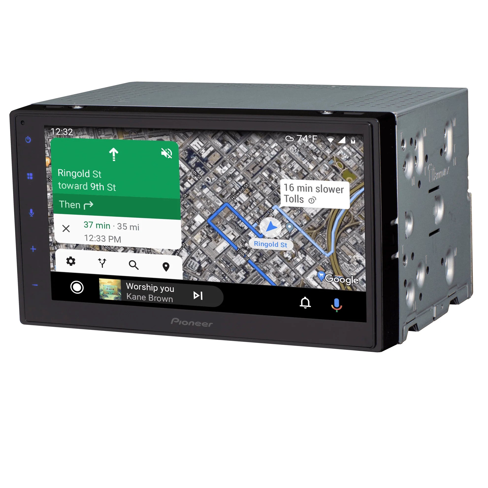 Pioneer DMH-160BT 6.8" Digital Media Receiver with Bluetooth, Double Din W8842