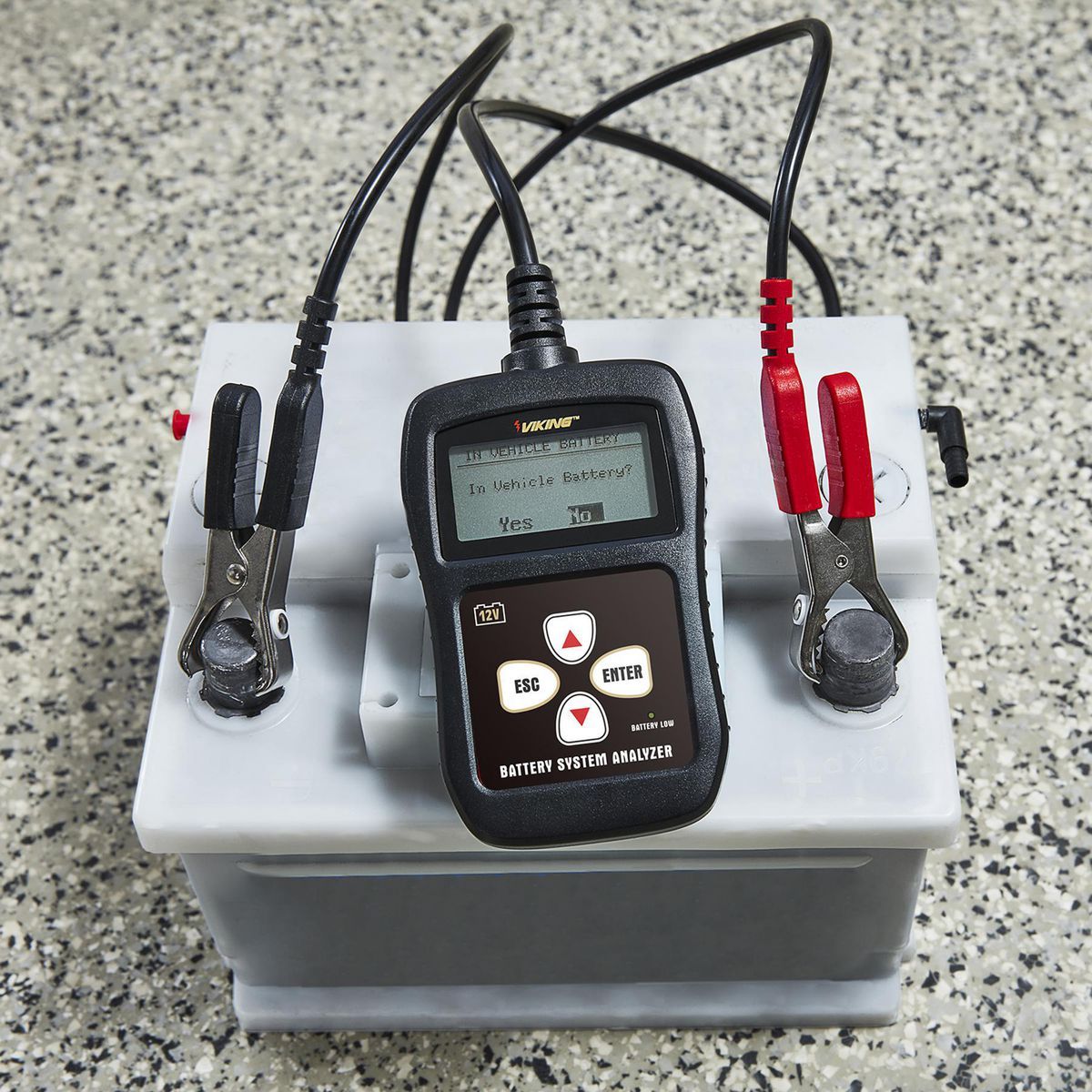 VIKING 12V Digital Battery and System Tester F78733