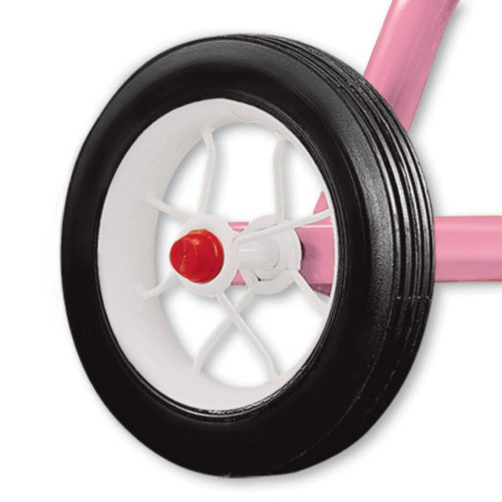 Radio Flyer Classic Red Dual Deck Tricycle, 12 Front Wheel J519