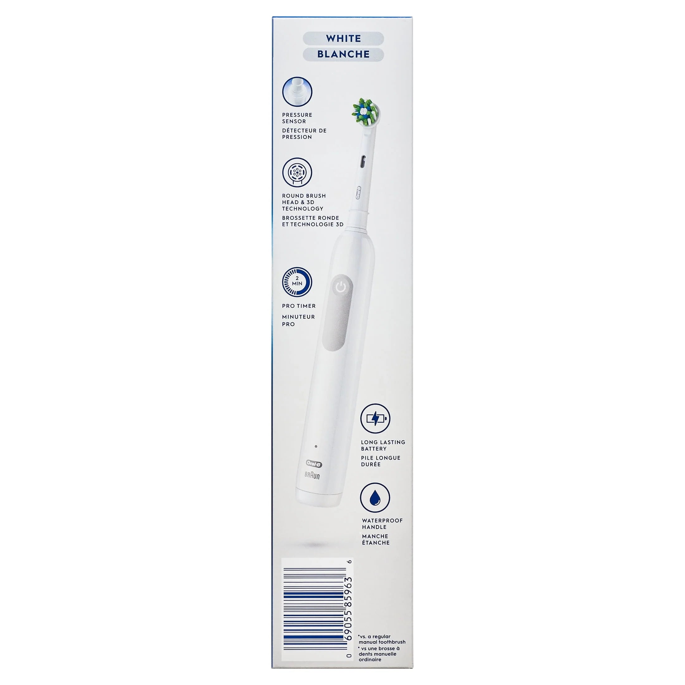 Oral-B Pro 1000 Rechargeable Electric Toothbrush, White W32778