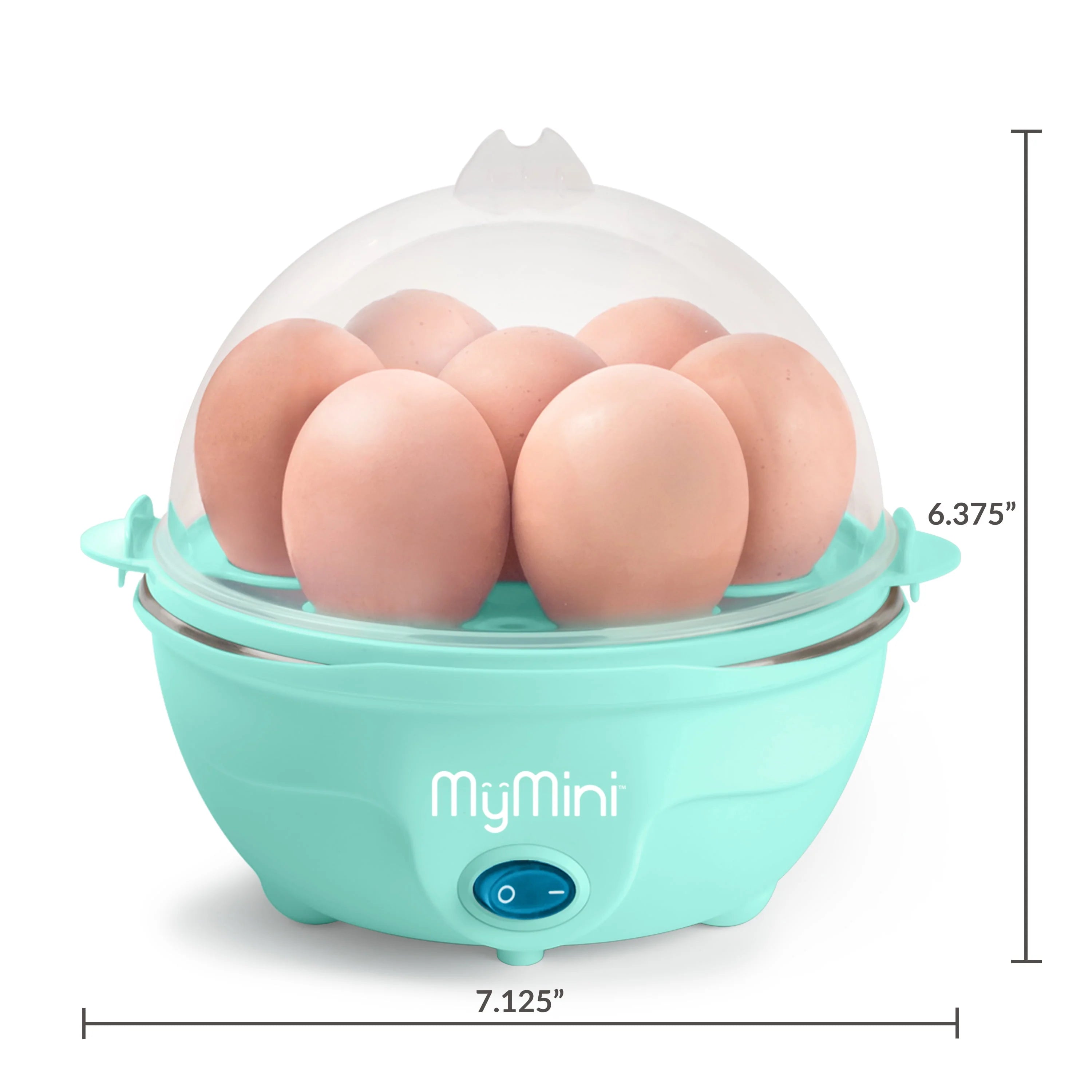 MyMini Premium 7-Egg Cooker, Teal J843