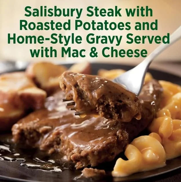 Marie Callender's Salisbury Steak Frozen Dinner, 14 oz, Pack of 6 J6194