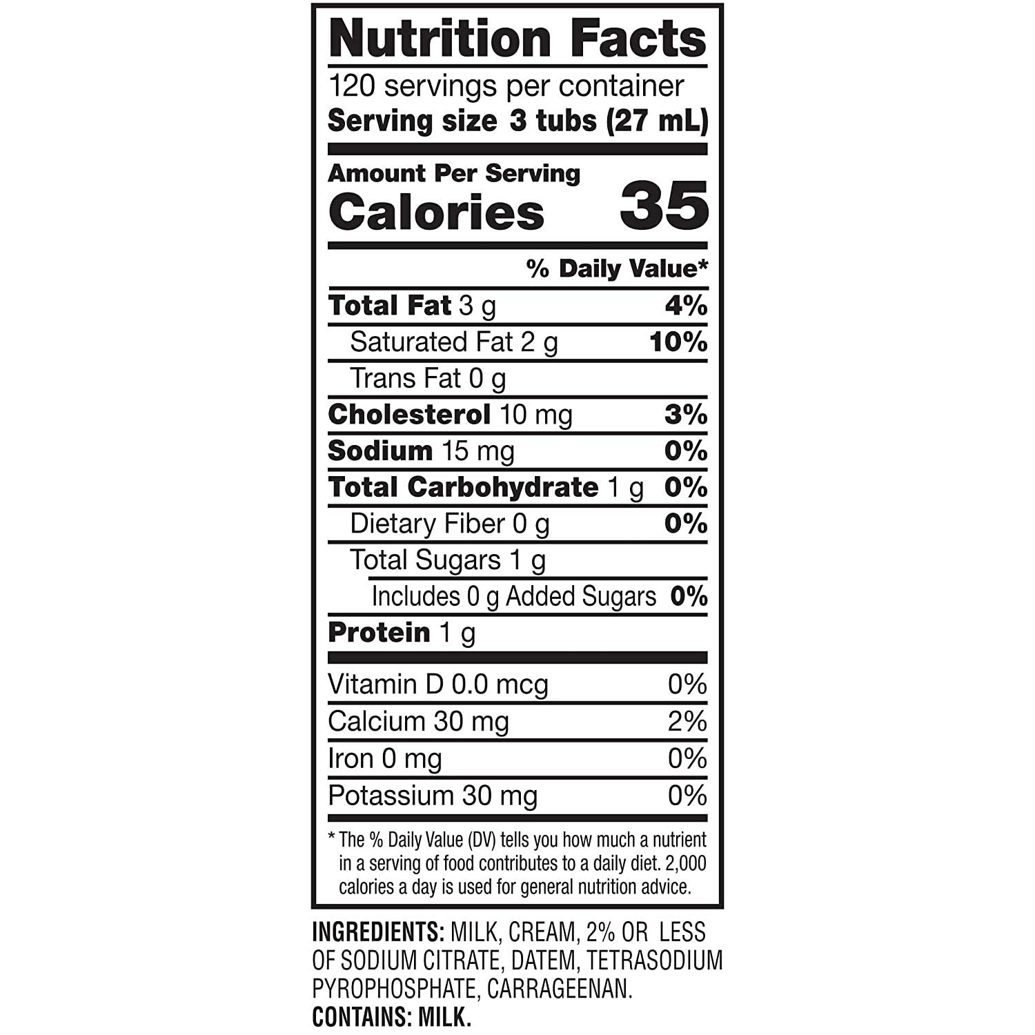 Nestle Carnation Coffee Creamer Half and Half, No Refrigeration, 360 Pack of 2 A425184