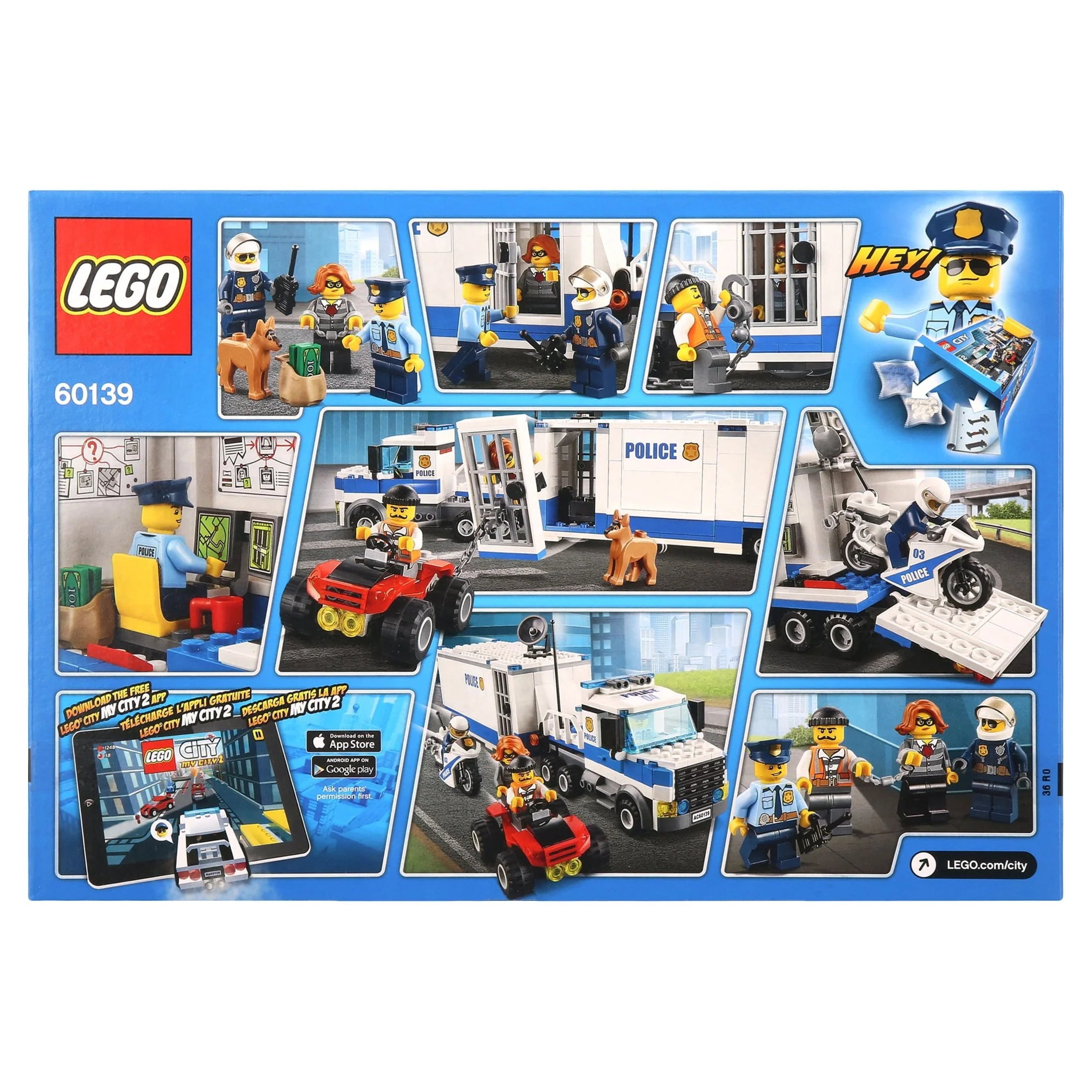 LEGO City Police Mobile Command Center 60139 G82185