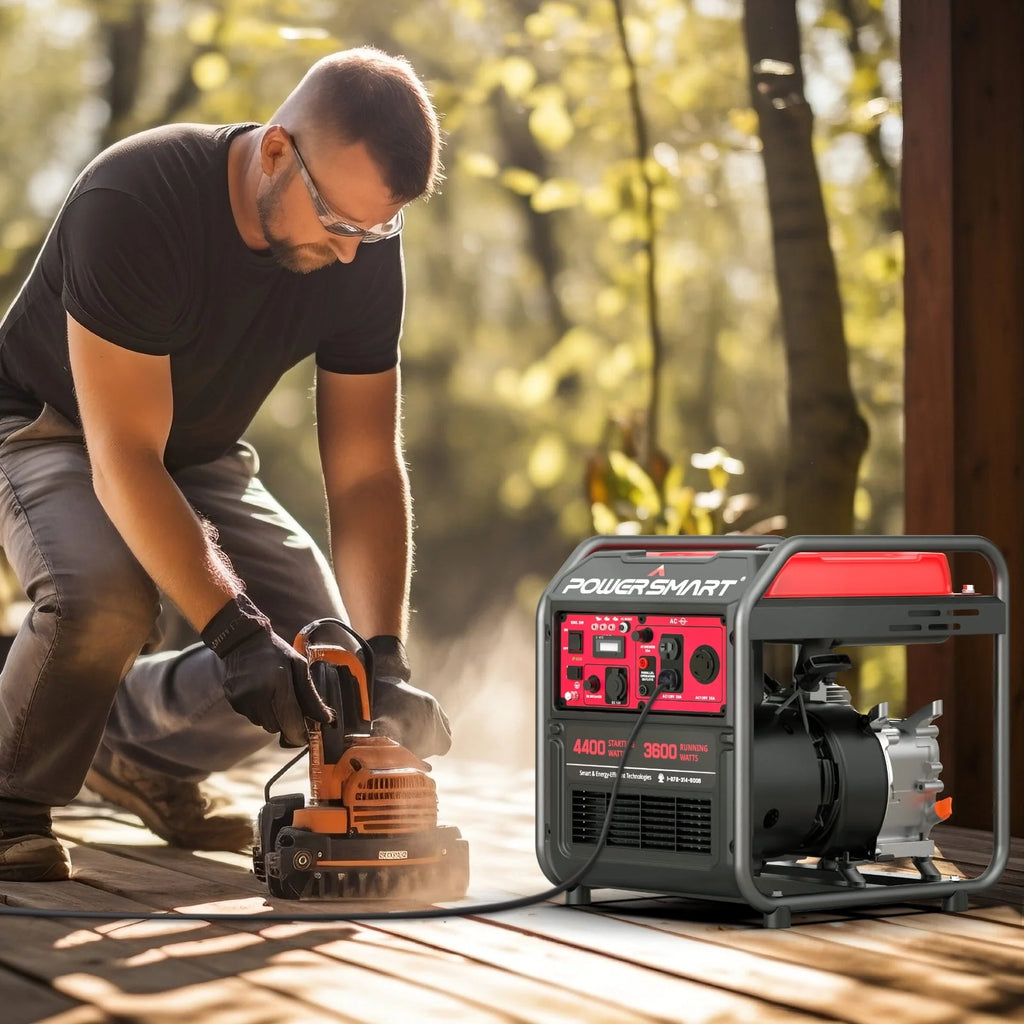 PowerSmart 4400-Watt Gas Generator for Home and Outdoor Use K7449