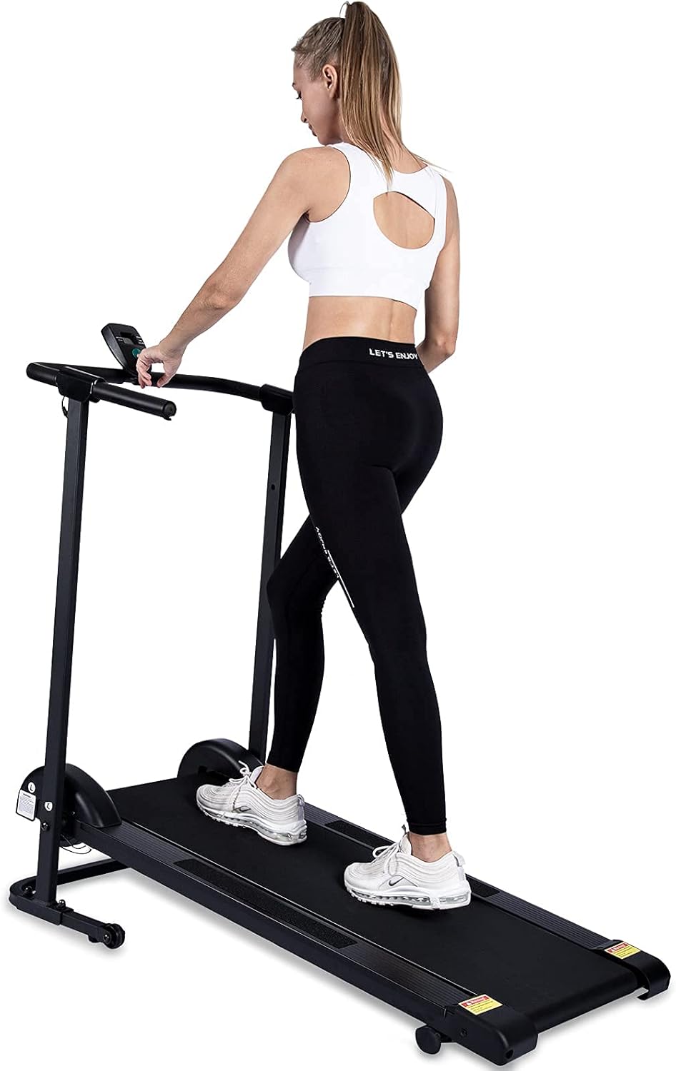 kotia Manual Treadmill Non Electric with 10° Incline Foldable for Home F3674