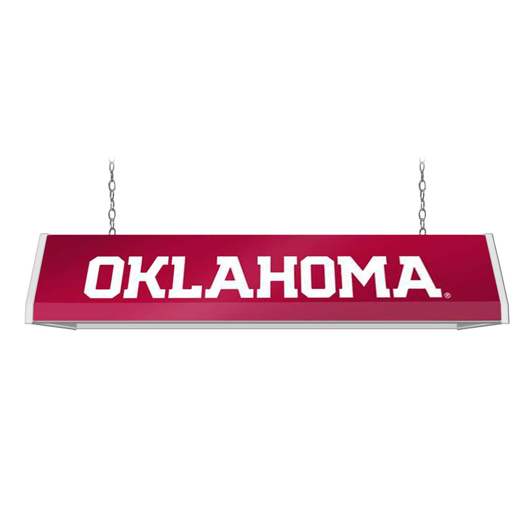Oklahoma Sooners 38x22 Standard Pool Table Light-Red V84588