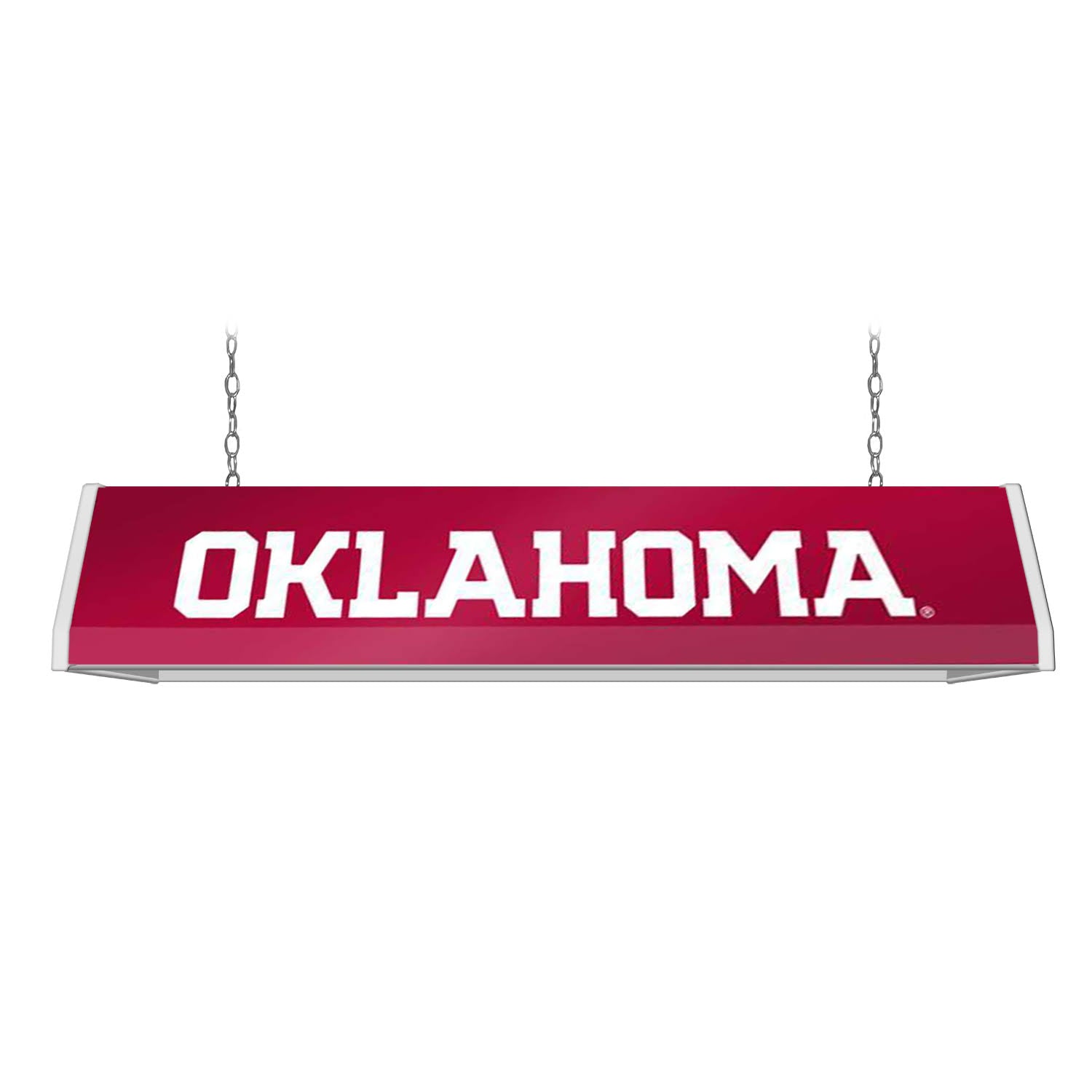 Oklahoma Sooners 38x22 Standard Pool Table Light-Red V84588