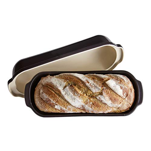 Emile Henry Italian Bread Loaf Baker Burgundy M509152