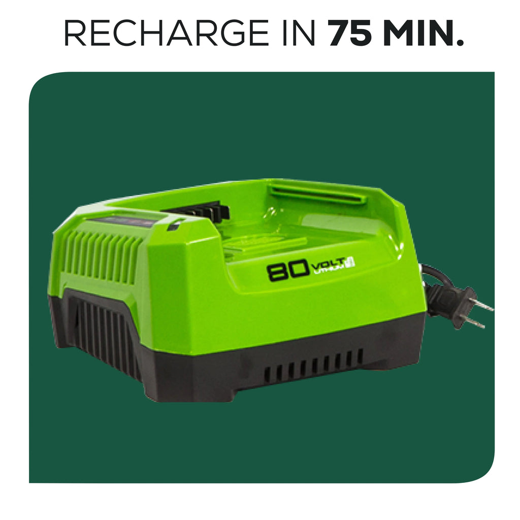 Greenworks 80V 21 Self Propelled Mower with 5Ah Battery & Charger L891