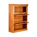 McIntosh Barrister Bookcase Loon Peak Color: Golden Oak, Size: 35x22