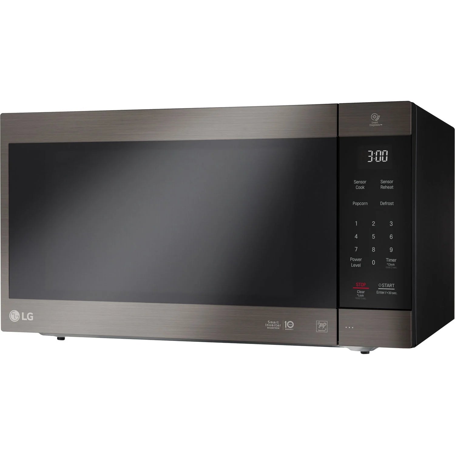 LG NeoChef 2.0 Cu. Ft. 1200W Countertop Microwave, Black Stainless Steel I169