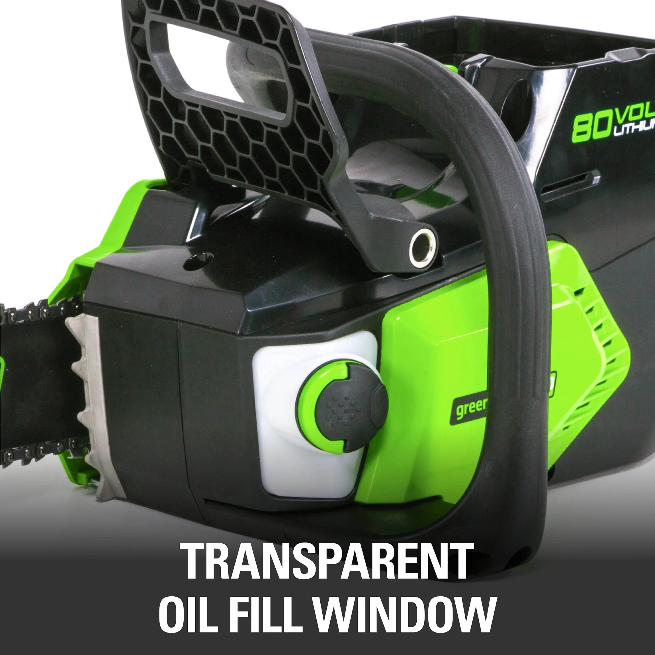 Greenworks 80V 18-inch Cordless Brushless Chainsaw Kit with 2.0 Ah Battery & Charger S659932
