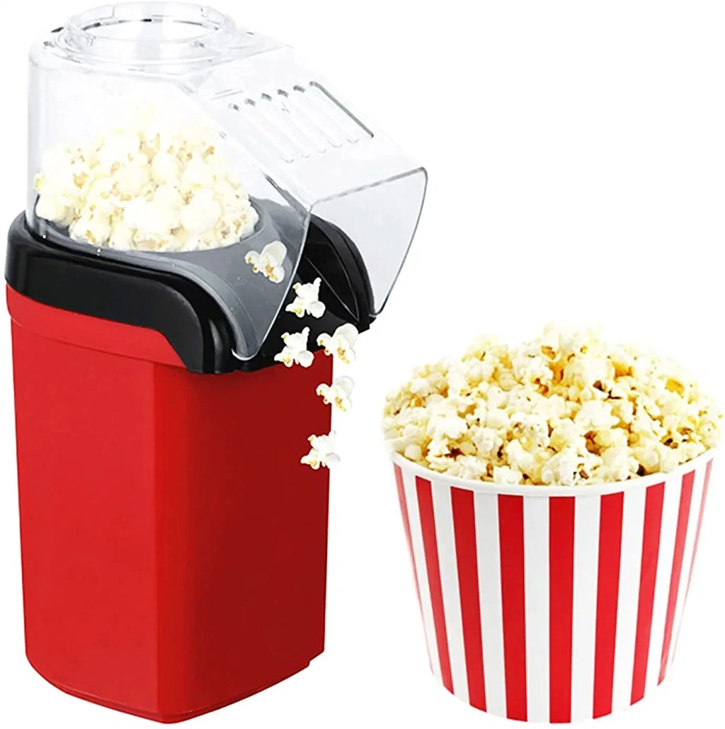 Hot Air Popcorn Machine Red BPA Free Q25814