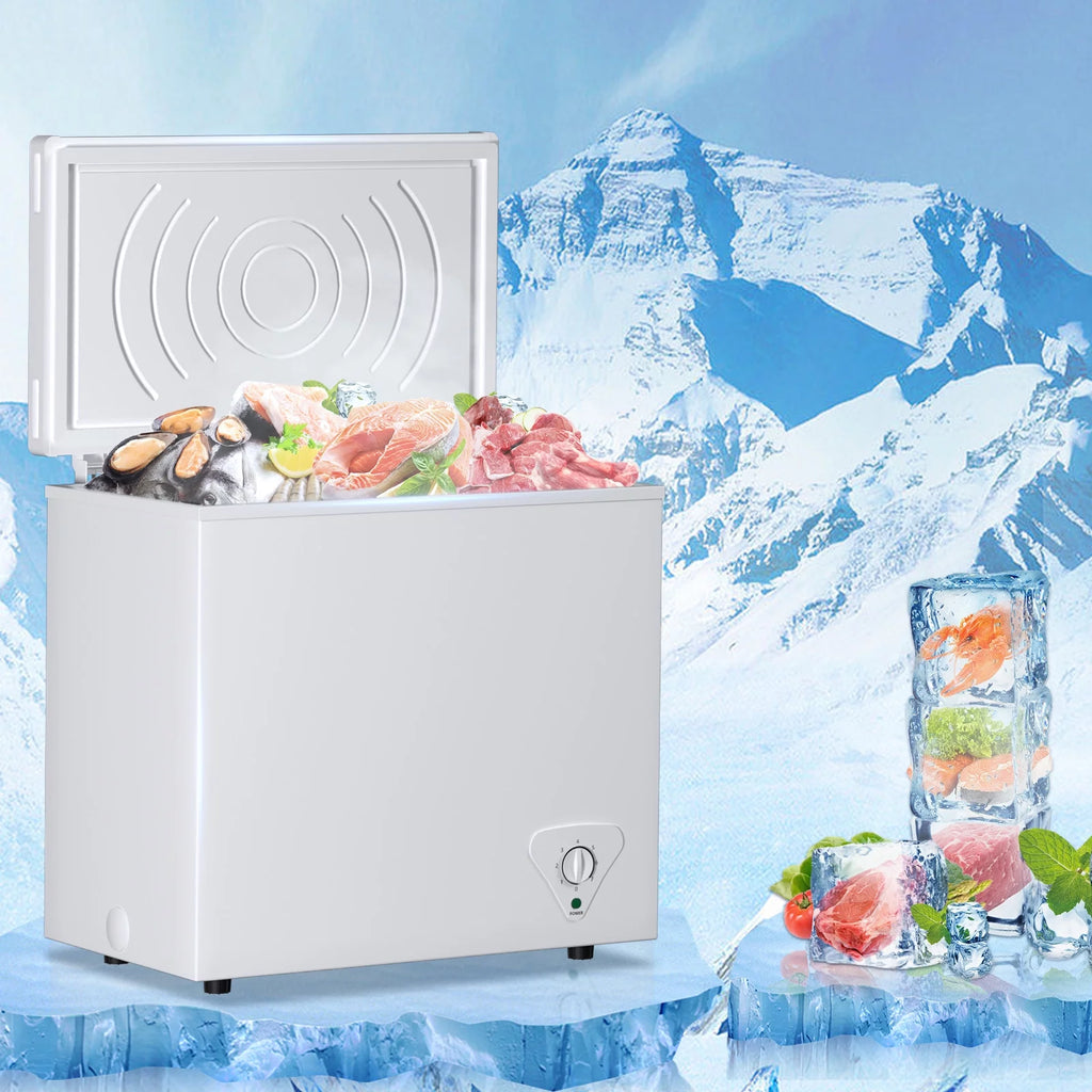 7 Cu. Ft. Chest Freezer with Removable Basket and Adjustable Thermostat C279