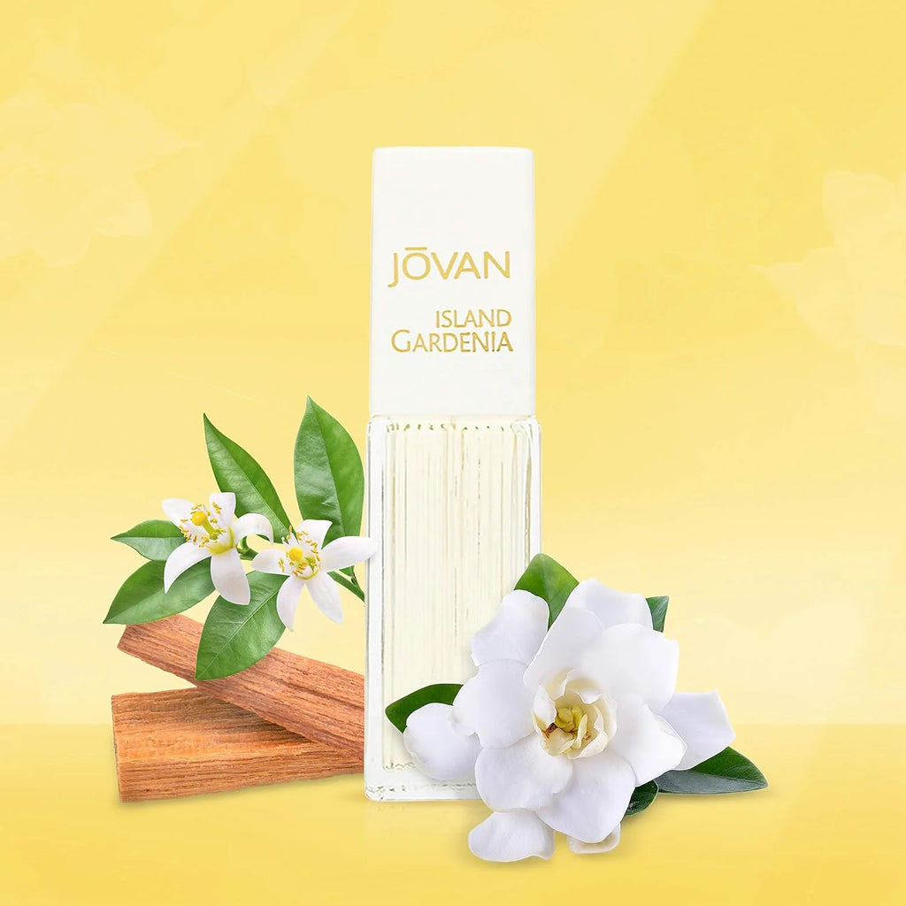 Jovan Island Gardenia Eau de Cologne Spray for Women, 1.5oz E431702