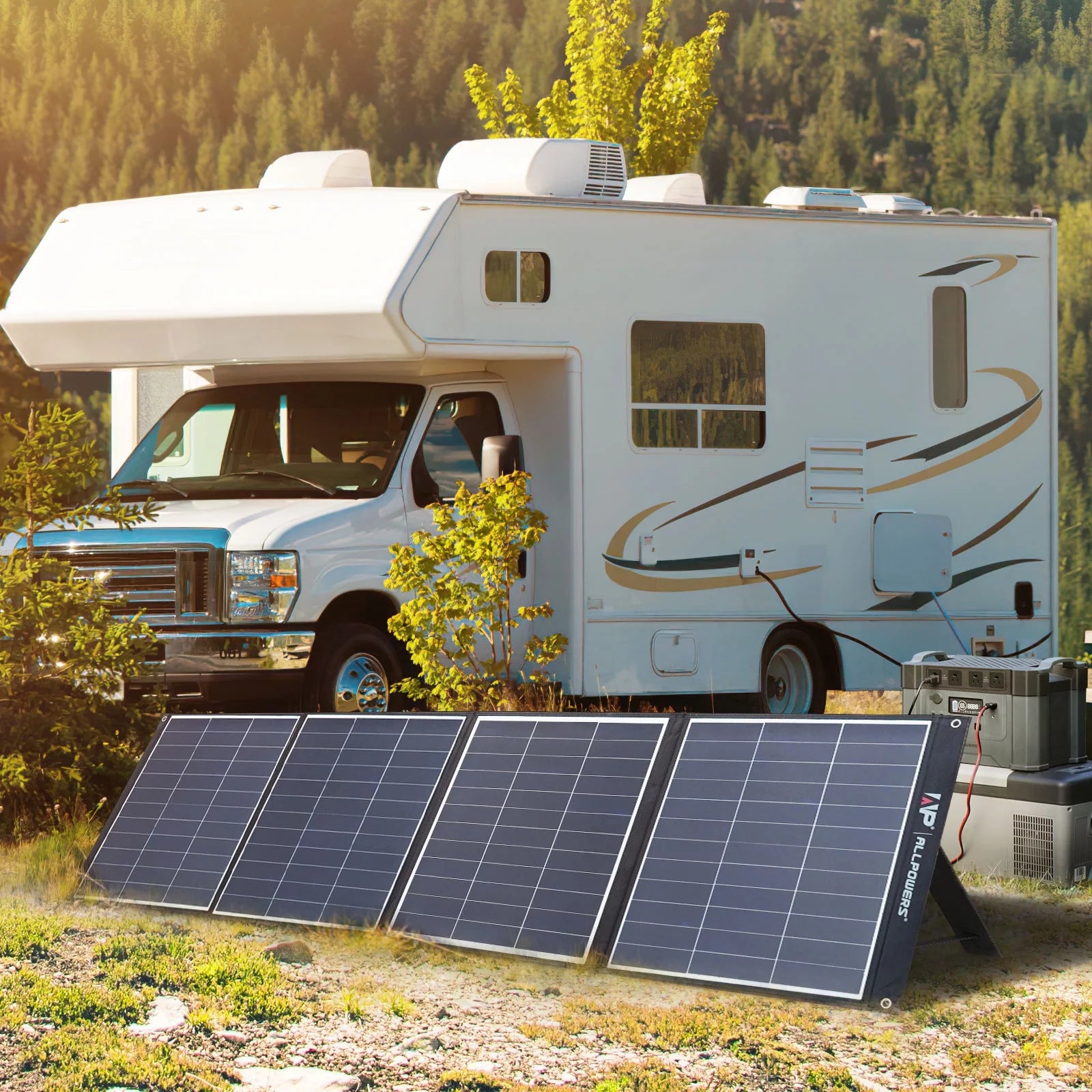ALLPOWERS R600 Portable Power Station 600W 299Wh LiFePO4 Solar Generator C367