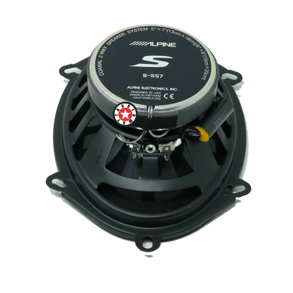Alpine S-S57 S-Series 2-Way Car Speakers W17452