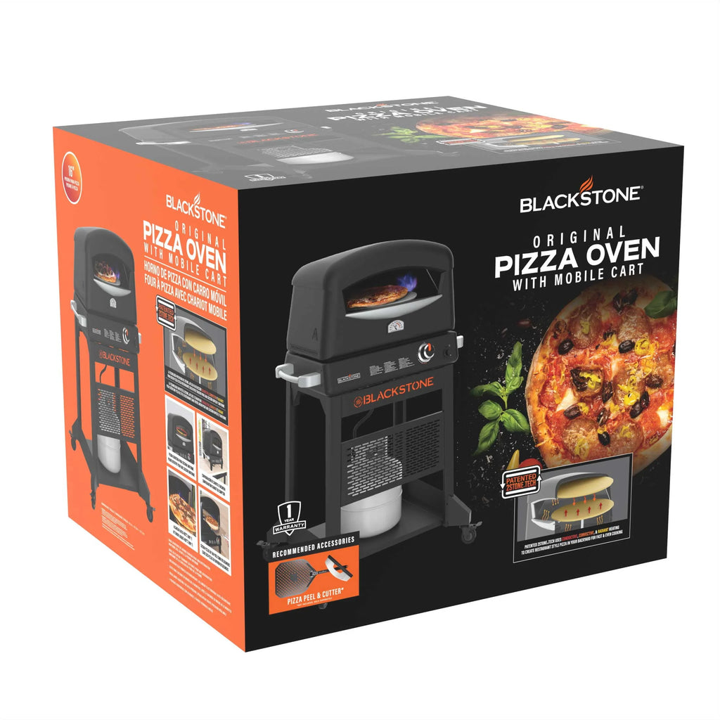 Blackstone Propane Pizza Oven with 16 Rotating Stone and Stand M33266