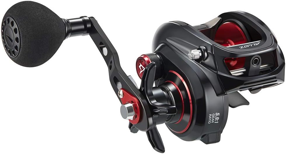 Piscifun Alijoz Baitcasting Reel Size 300 Aluminum Frame, 33Lbs Max Drag, Freshwater and Saltwater L634