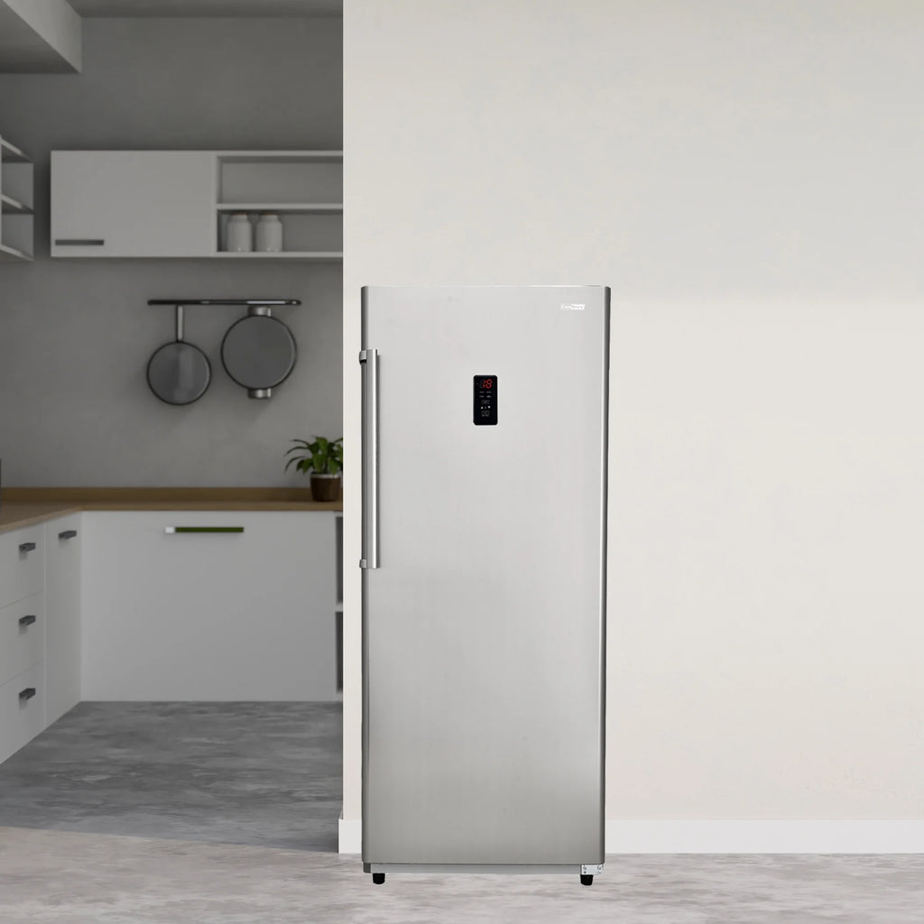 Conserv 17 cu. ft Convertible Upright Freezer/Refrigerator Stainless B878