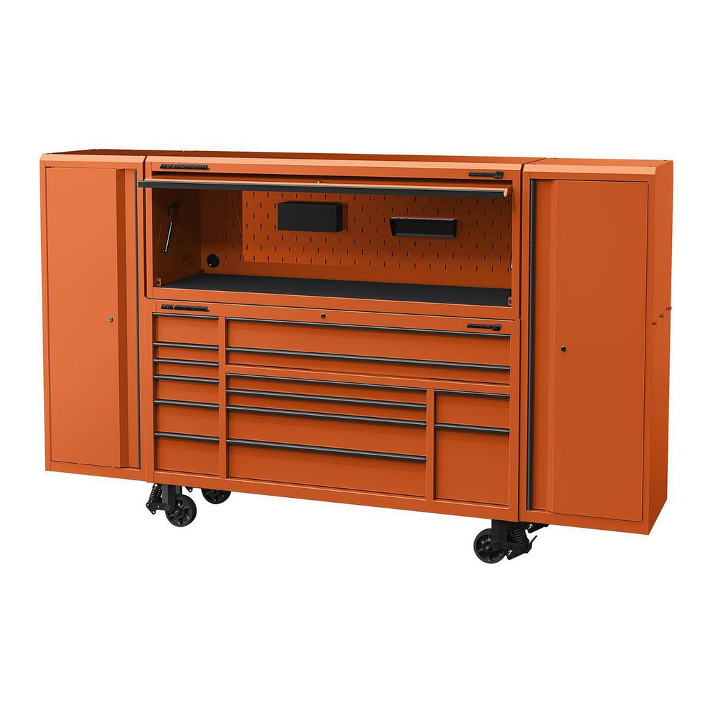 U.S. General 22 in. End Locker, Series 3, Blue Y30292