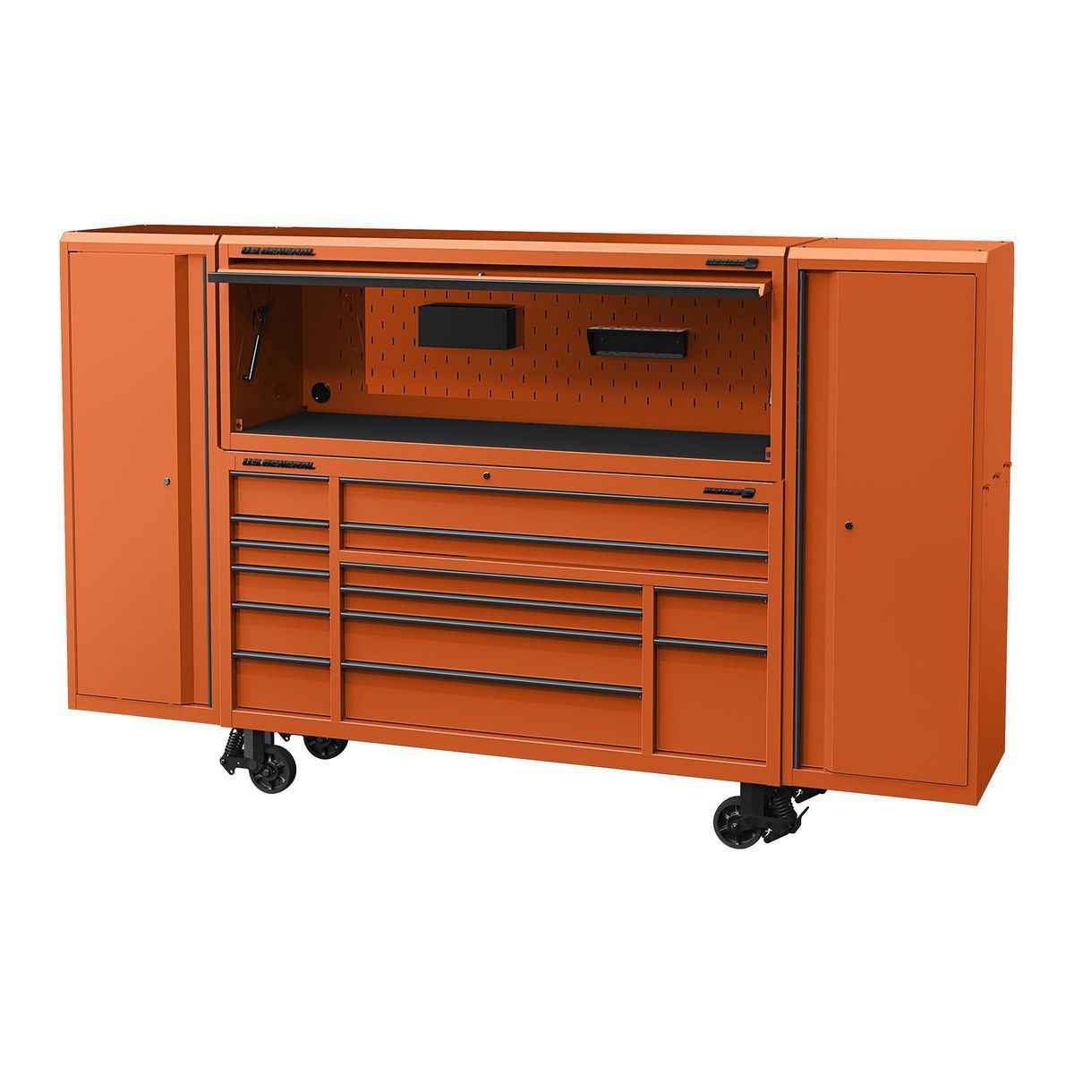 U.S. General 22 in. End Locker, Series 3, Blue Y30292