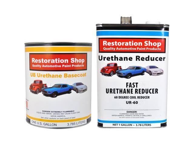 Electric Blue Metallic Urethane Basecoat Auto Paint Gallon Kit P355710