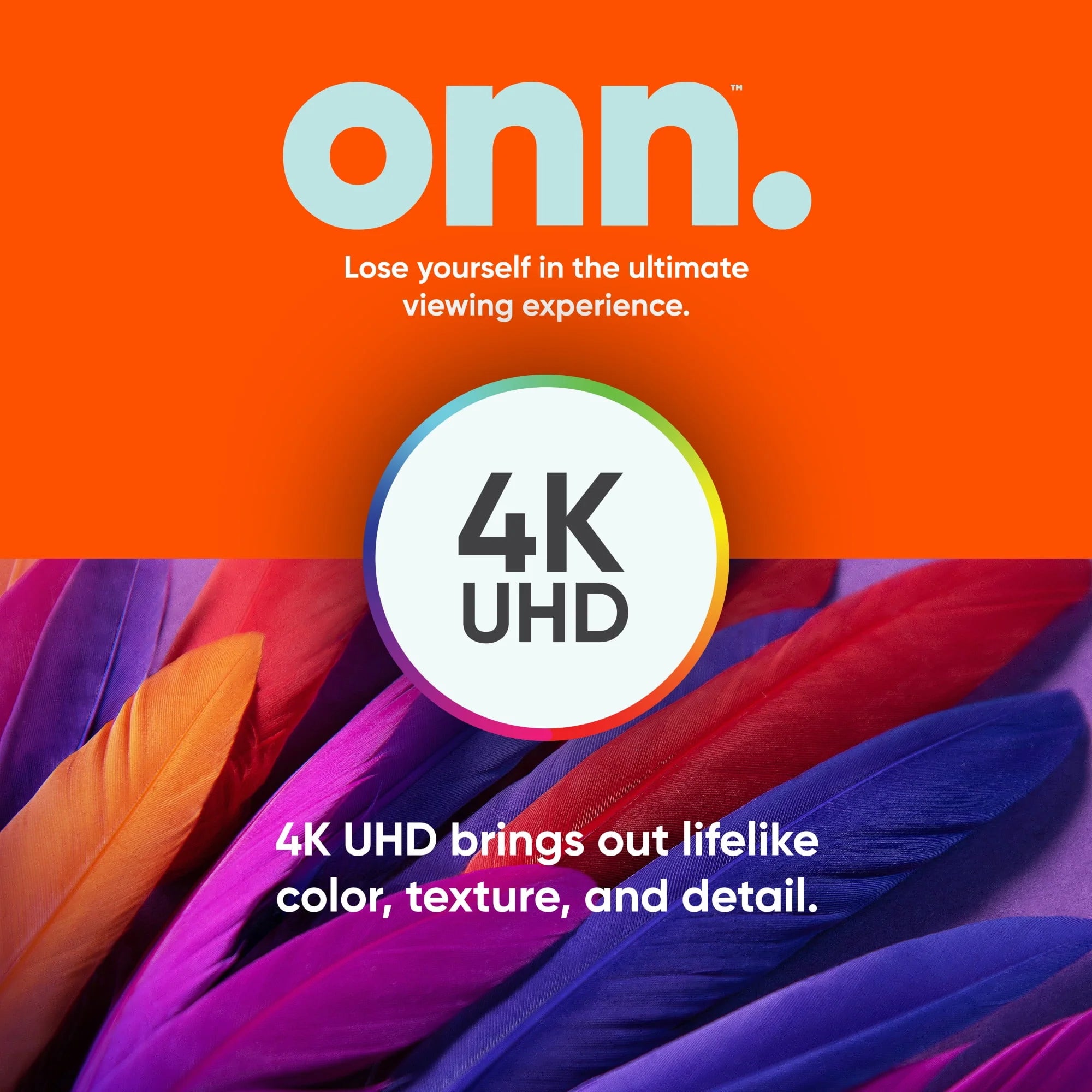 onn. 65" Class 4K UHD Roku Smart TV HDR E934